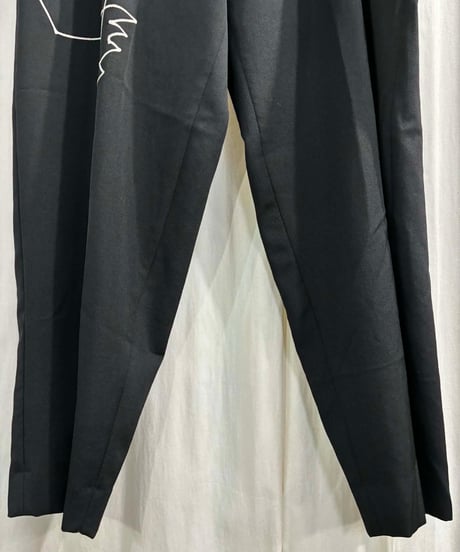 2016AW yohji yamamoto pour homme 刺繡パンツ（HR-P35-134）