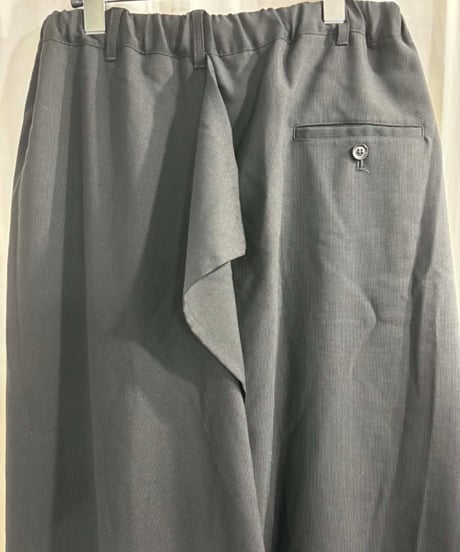 B yohji yamamoto ラップパンツ（NN-P65-107）