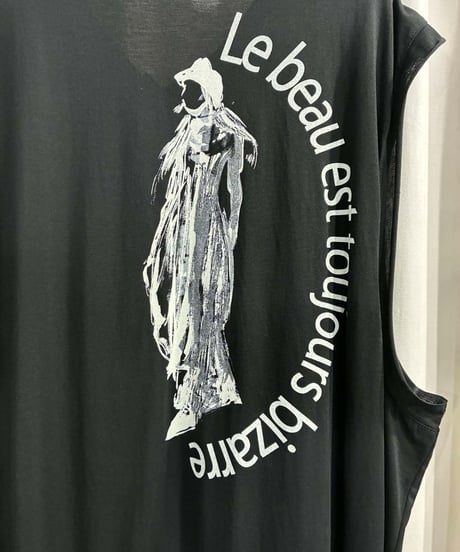 2025SS yohji yamamoto pour homme ロングベスト（HP-T94-606）