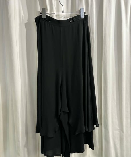 yohji yamamoto ＋NOIR ラップパンツ（NW-P28-403）