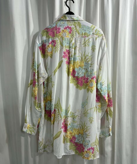 Y's for men yohji yamamoto 花柄 開襟シャツ（M-B-275xxx）