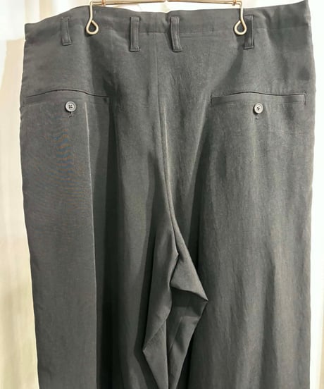 2025SS yohji yamamoto pour homme ワイドパンツ（HP-P52-500）