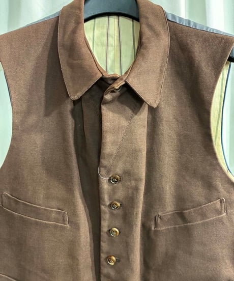 Y's for men yohji yamamoto 赤タグ コットンベスト（ME-V52-016）