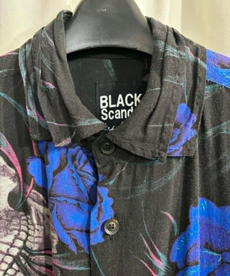 BLACK Scandal yohji yamamoto 2重襟ロングブラウス（HC-B97-228）