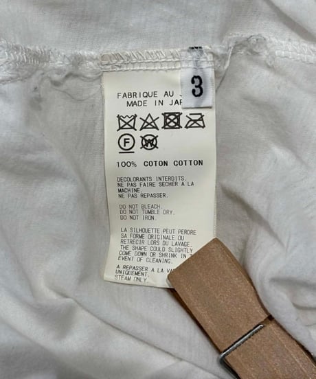 2019SS yohji yamamoto ビッグカットソー（HH-T93-989）