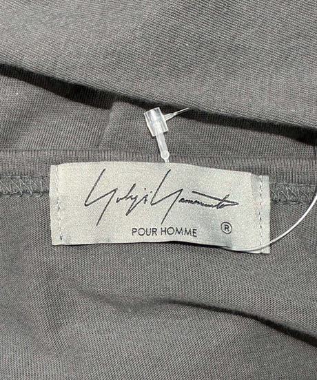 2025SS yohji yamamoto pour homme ヘンリー七分袖カットソー（HP-T92-547）