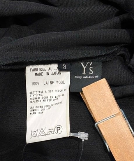 Y's yohji yamamoto ギャザースカート（YV-S07-100）
