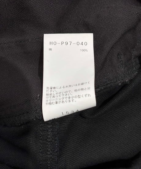 BLACK Scandal yohji yamamoto ワークパンツ（HO-P97-040）