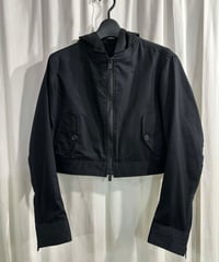 yohji yamamoto collections ノーカラージップアップショートジャケット（FS-J64-006）