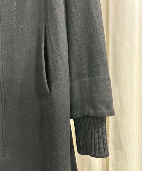 2010AW yohji yamamoto ＋NOIR ニット切替デザインコート（NC-C06-103）