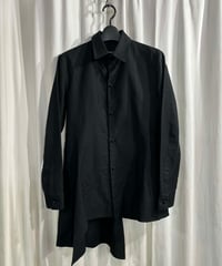 power of the WHITE shirt yohji yamamoto アシンメトリー ブラウス（PB-B02-002）