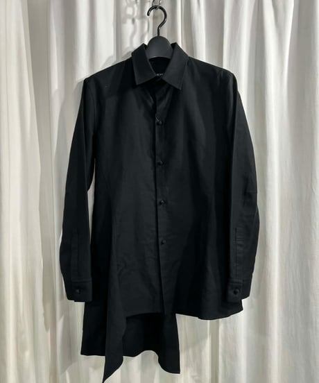 power of the WHITE shirt yohji yamamoto アシンメトリー ブラウス（PB-B02-002）