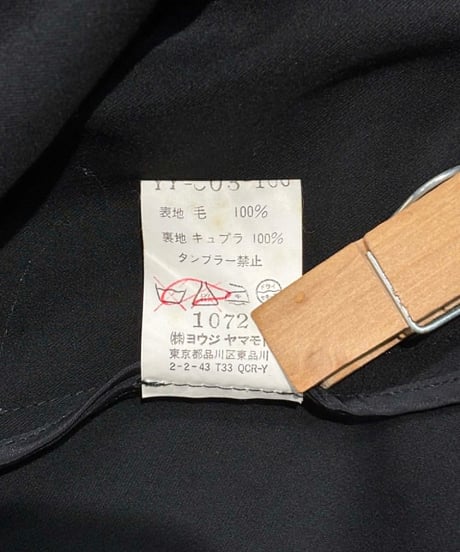 Y's yohji yamamoto デザイン コート（YY-C03-100）