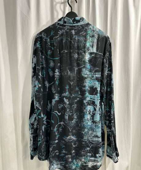 Ground Y yohji yamamoto レーヨンブラウス（GJ-B12-206）