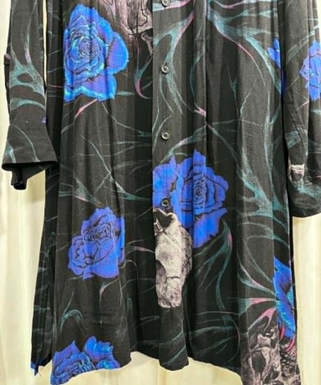 BLACK Scandal yohji yamamoto 2重襟ロングブラウス（HC-B97-228）