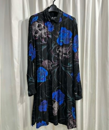 BLACK Scandal yohji yamamoto 2重襟ロングブラウス（HC-B97-228）