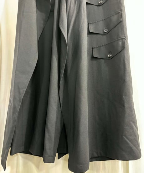 B yohji yamamoto ラップパンツ（NN-P65-107）