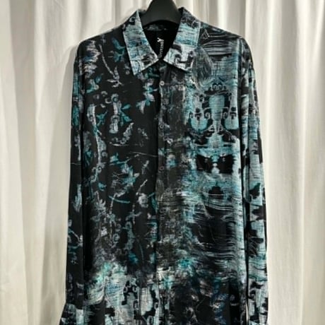 Ground Y 19AW ワンピースコラボ プリントレーヨンシャツ groundy | STORES