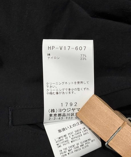 2025SS yohji yamamoto pour homme プリントロングカーディガン（HP-V17-607）