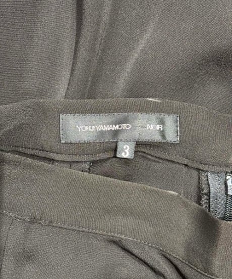 yohji yamamoto ＋NOIR ロングスカート（NG-S17-401）