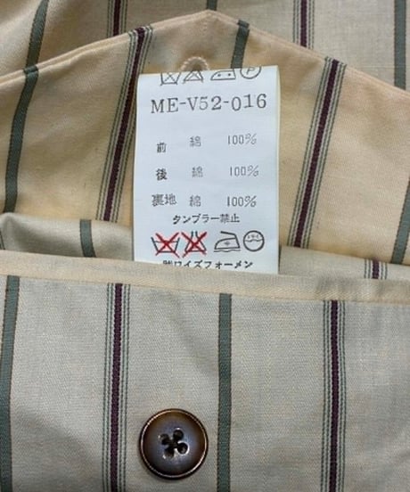 Y's for men yohji yamamoto 赤タグ コットンベスト（ME-V52-016）
