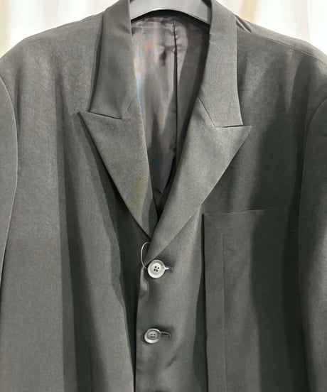 2025SS yohji yamamoto pour homme 4ボタンジャケット（HP-J33-500）