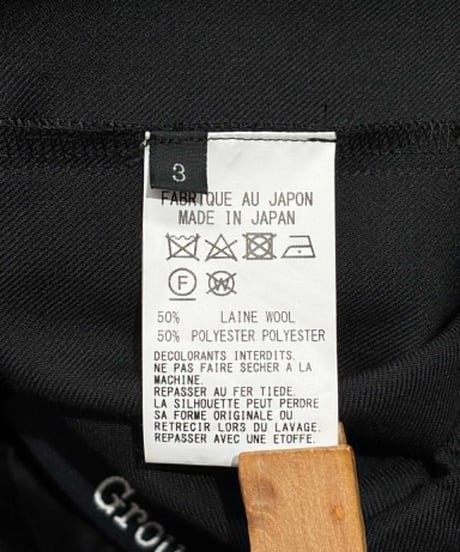 Ground Y yohji yamamoto カラスパンツ（GA-P29-100）