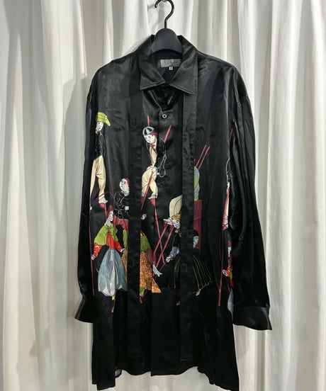 2021AW yohji yamamoto pour homme 鹿鳴館 長袖シャツ（HX-B77-230）