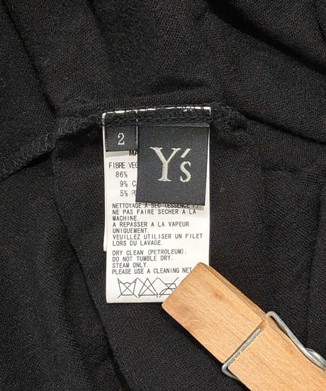 Y's yohji yamamoto シャツワンピース（YO-T46-963）