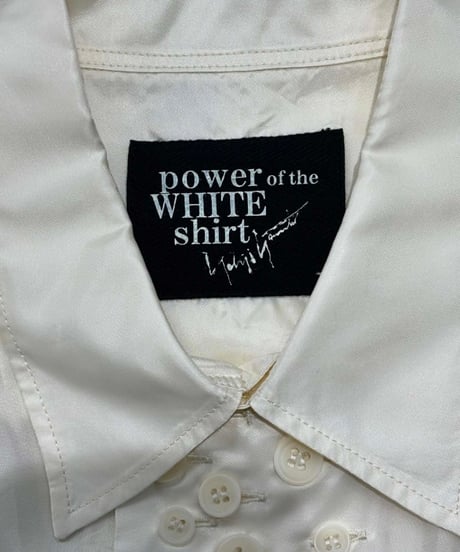 power of the WHITE shirt yohji yamamoto 多ボタン半袖シャツ（PL-B04-200）