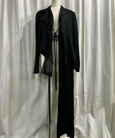 2026SS yohji yamamoto collections デザイン ショートジャケット（FK-J63-802）