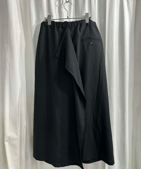B yohji yamamoto ラップパンツ（NN-P65-107）