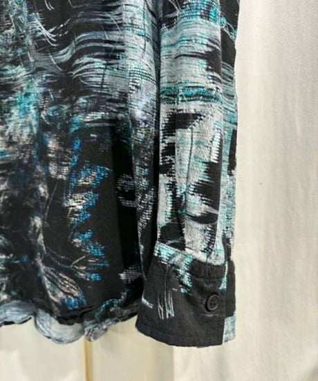 Ground Y yohji yamamoto レーヨンブラウス（GJ-B12-206）