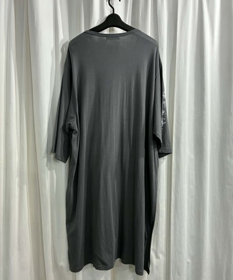 2025SS yohji yamamoto pour homme ヘンリー七分袖カットソー（HP-T92-547）