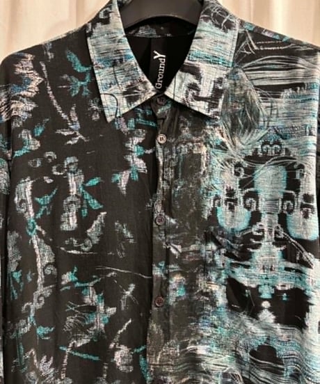Ground Y yohji yamamoto レーヨンブラウス（GJ-B12-206）