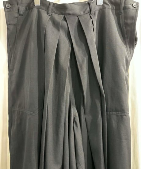 2024AW yohji yamamoto pour homme ハカマパンツ（HO-P10-100）