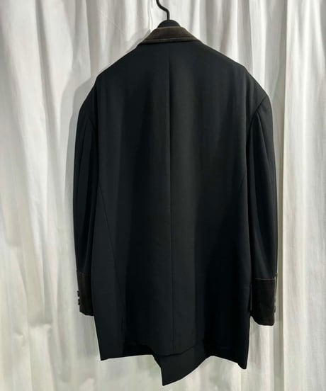 1980's yohji yamamoto pour homme vintage 丸文字ロゴ ダブルジャケット（H-J-272xxx）