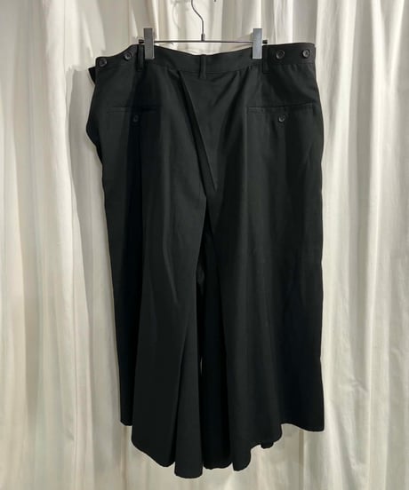 2024AW yohji yamamoto pour homme ハカマパンツ（HO-P10-100）