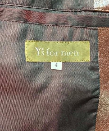 Y's for men yohji yamamoto レザージャケット（MM-J08-700）