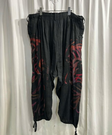 2020SS yohji yamamoto pour homme サルエルパンツ（HN-P63-312）