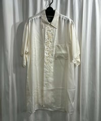 power of the WHITE shirt yohji yamamoto 多ボタン半袖シャツ（PL-B04-200）