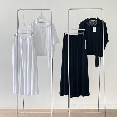 🉐0921 【セットアップ商品】monotone set up/2カラー🉐