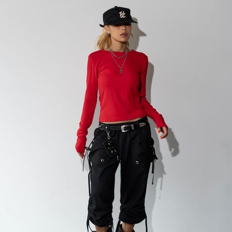 Drawstring Cargo Pants/2カラー