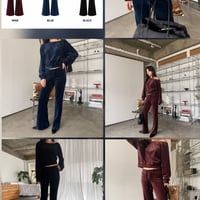 NEW easy velours Set-up/3カラー