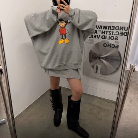 1082 MICKEY オーバー sweat/2カラー