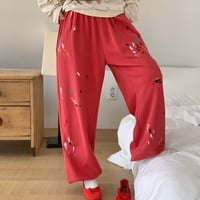 0969 Paint Splatter Jogger Pants/3カラー