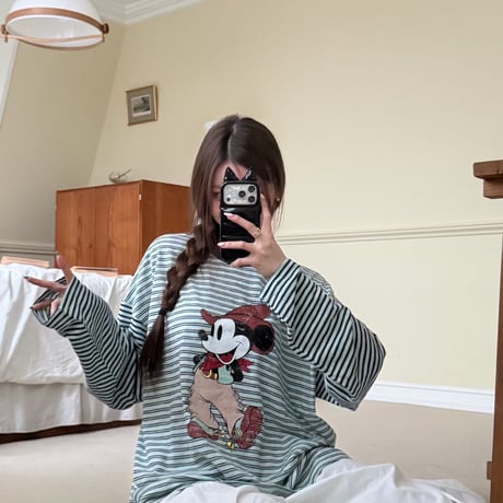 mickey boarder シアtee/2カラー