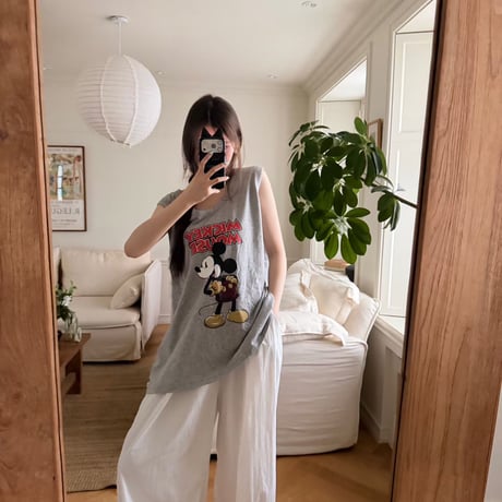 mickeyサイドfrill tops/3カラー