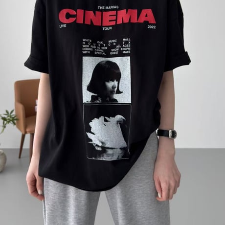 【早期お届け★数量限定】CINEMA PHOTO BIG TEE/2カラー