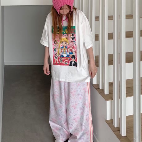 Flower tape pants/2カラー